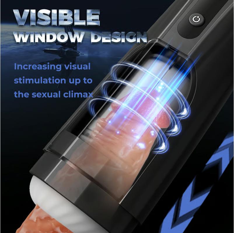 Automatic Male Masturbator Telescopic Rotation Vagina Masturbation Equipment Sex Toys for Men Piston Mastubator for Adults Goods