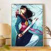 Disney Diamond Painting Kit Mulan Warrior Mushu Hand Embroidery 5D DIY Diamond Art Home Decor Creative Handicrafts Wall Gift Art Work