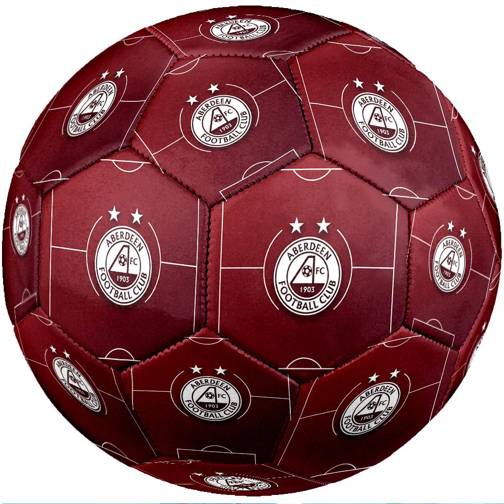 Aberdeen FC Size 5 Standard Football Durable Training Match Soccer Ball for Adult Outdoor Sports