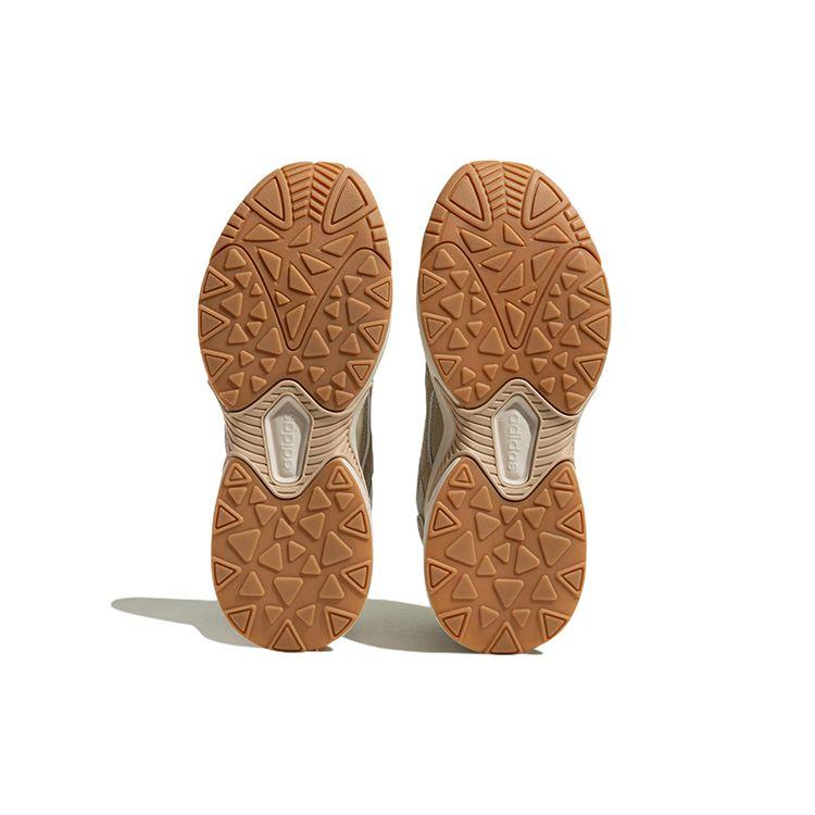 Adidas Neo JZ Runner Fabric Leather Suede Trendy Versatile Durable Lightweight Low Top Casual Shoes Unisex Sneaker Brown IG9433
