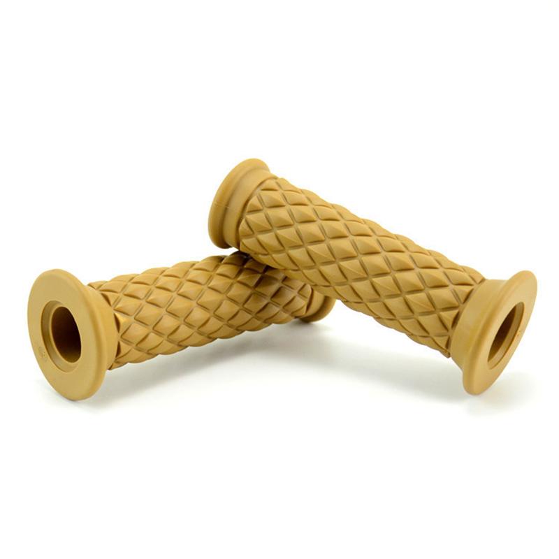 

7/8 22 мм Ретро Резиновые Мотоциклетные Ручки Руля Нескользящие Мотоциклетные Ручки Совместимые С Квадроциклом Мотоциклом Питбайком хаки