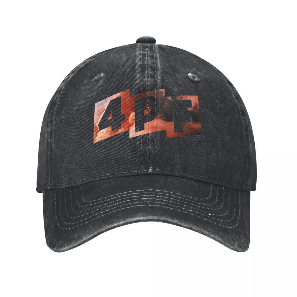 4PF Lil Baby Rapper Baseball Caps Unisex Distressed Cotton Snapback Hat Hip Hop Music Album Outdoor All Seasons Travel Caps Hat