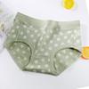 Cotton Printed Mid-Waist Women's Underwear - Cute Thongs