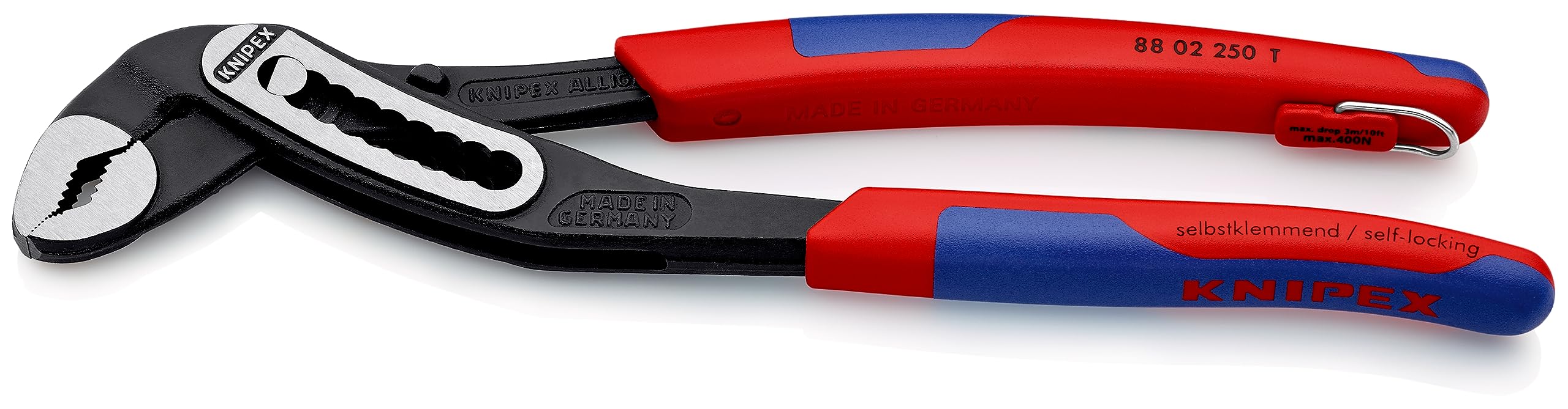 

Клещи KNIPEX Alligator для водяного насоса 8802-250TBK (Ударопрочный)