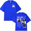 Rapper MALUMA Album Grafik T-Shirt Unisex Hip Hop Mode Retro Kurzarm T-Shirt 100% Baumwolle Oversized T-Shirt Streetwear