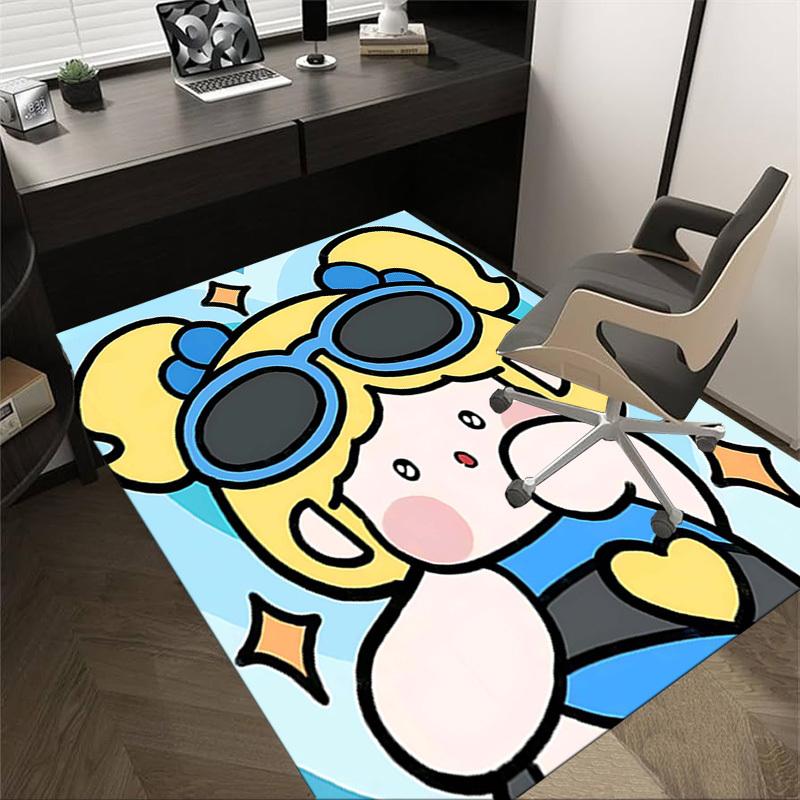 

1PC sunglasses heart Extra Large Non-Slip Floor carpet, Office, family, bedroom, Studio - Large Area Rug Indoor Rugs, Vibrant Colors-A307 60cm by 90cm