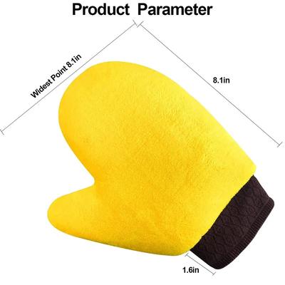Coral Fleece Velvet Car Wash Gloves Cleaning Care Double-sided Velvet Cleaning Absorption Mitt