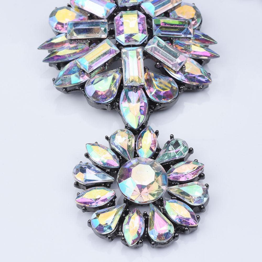 Fashion Exaggerated Necklace, High-End Luxury Alloy Full Diamond Accessories, Personalized Retro Items