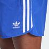 adidas Originals Adicolor Classics Solid Stripe Logo Print Comfortable Breathable Three-Quarter Casual Shorts Men Shorts Blue IZ2413
