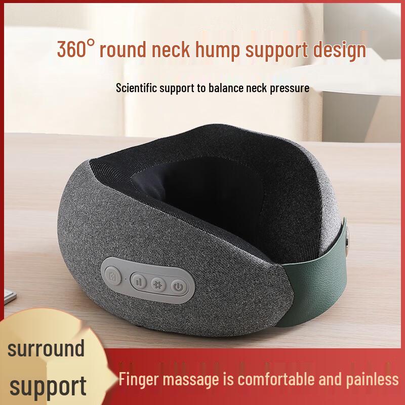 MIGOO Smart Heated Neck Massager Pillow