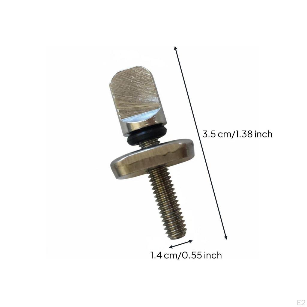 Stainless Fin Screw Plate Standup Paddleboard Thumb Rustproof Watersports