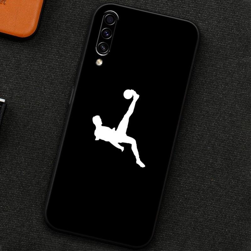 Soft Case For Samsung Galaxy A30 A30S A50 A50S A10S A70 A20S A10 A40 A7 A9 2018 Silicone Back Cover Football Passion Soccer Ball