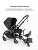 Universal Twin Stroller Pedal: Second Child Attachment for Easy Outings