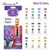 25ml Acrylic Paint Set for Textiles, Glass, and Watercolor Art Projects