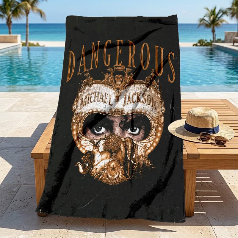 Star Performance Stylish Digital Printing Beach Towel Quickdrying Absorbent Blanket For Beach Pool Gym Travel