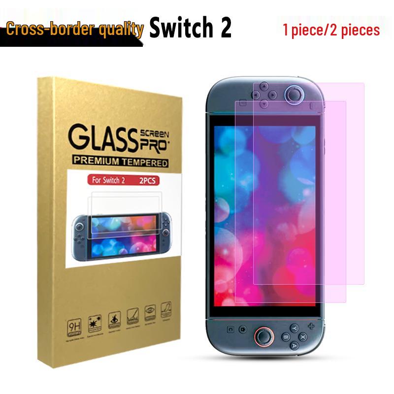 Switch OLED Purple Light Tempered Glass Screen Protector for Nintendo Switch/Lite