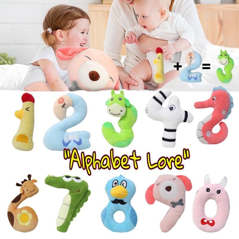 Ungiftiges Plüschtier Alphabet Lore Zahlenblöcke Dekoration Weihnachten Geschenk