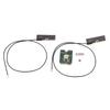 WiFi 6E Wireless Card M.2 NGFF 2.4GHz 5GHz 6GHz Triple Band 4200Mbps Laptop Wireless Card with Dual 8dBi Antenna