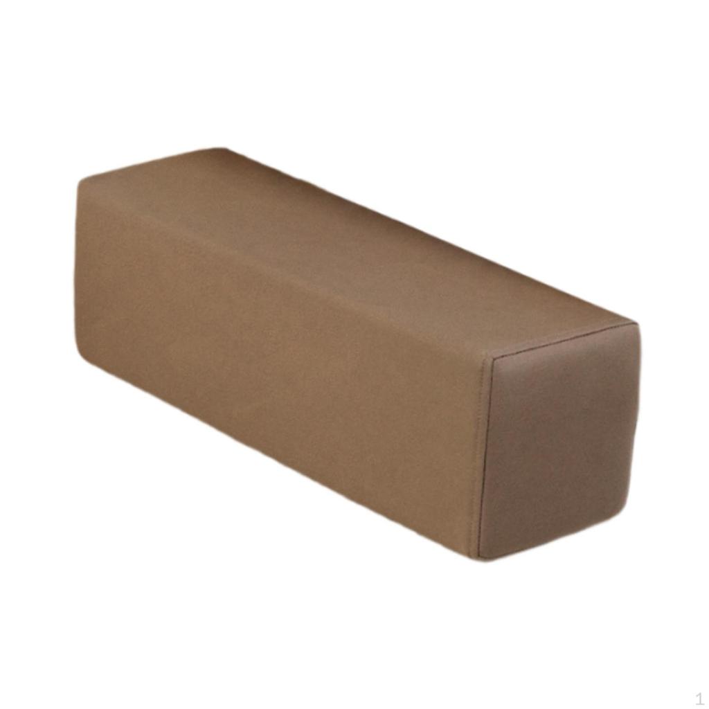 Arm Rest Pillow Armrest High Density Foam with Removable Pillowcase Cushion Pad for Couch Armchair