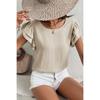Summer Pullover Short-sleeved Women's Fashion Round Neck Short-sleeved T-shirt