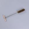 Wood Handle Copper Wire Pipe Brush - Rust Removal, Polishing, Deburring Steel Wire Brush