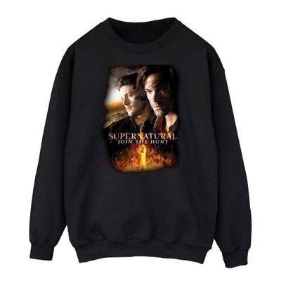 Flaming Poster-Sweatshirt für Damen/Damen