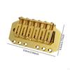 89mm Guitar Tremolo Bridge Fixed Hardtail Easy to Install for 6 Strings Electric