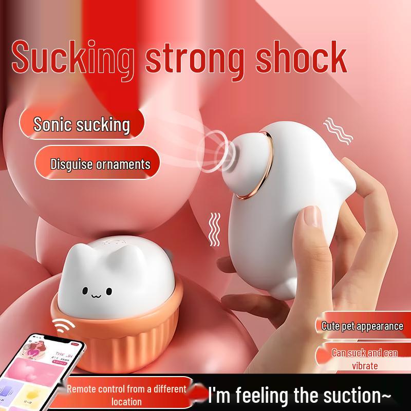 Remote-Controlled Vibrating Egg with Suction Clitoral Stimulator for Women - Strong Vibration Adult Toy