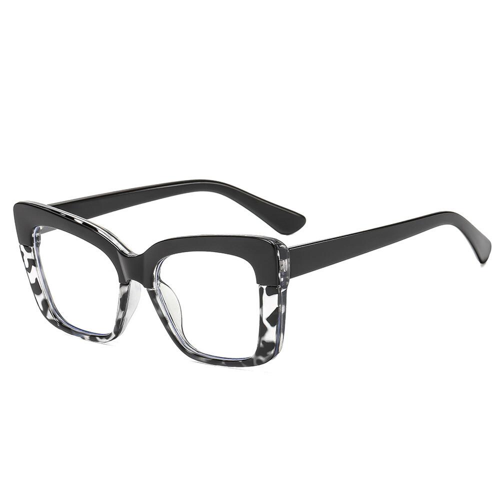 Classic Square Anti Blue Light Glasses Reading Books Glasses Splicing Presbyopia Prescription Glasses Computer Eyeglasses