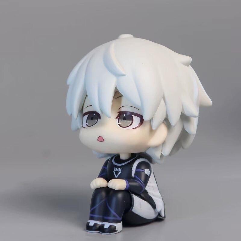 10cm Blue Lock Anime Figure Isagi Yoichi/Nagi Seishiro Action Figure Collection Model Doll Toy