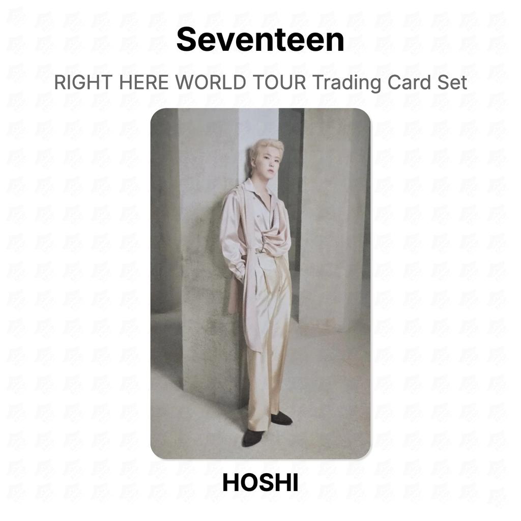 Seventeen RIGHT HERE WORLD TOUR Trading Card Set Official Photocard