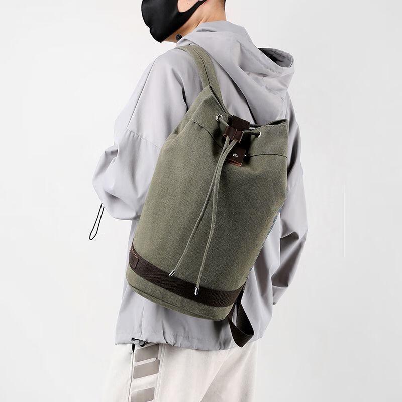Di Qing Man Canvas Travel Backpack