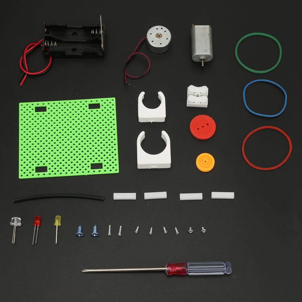 Mini Generator Electric Transmission Wheel for Kids Physical Experiment Learning Gift