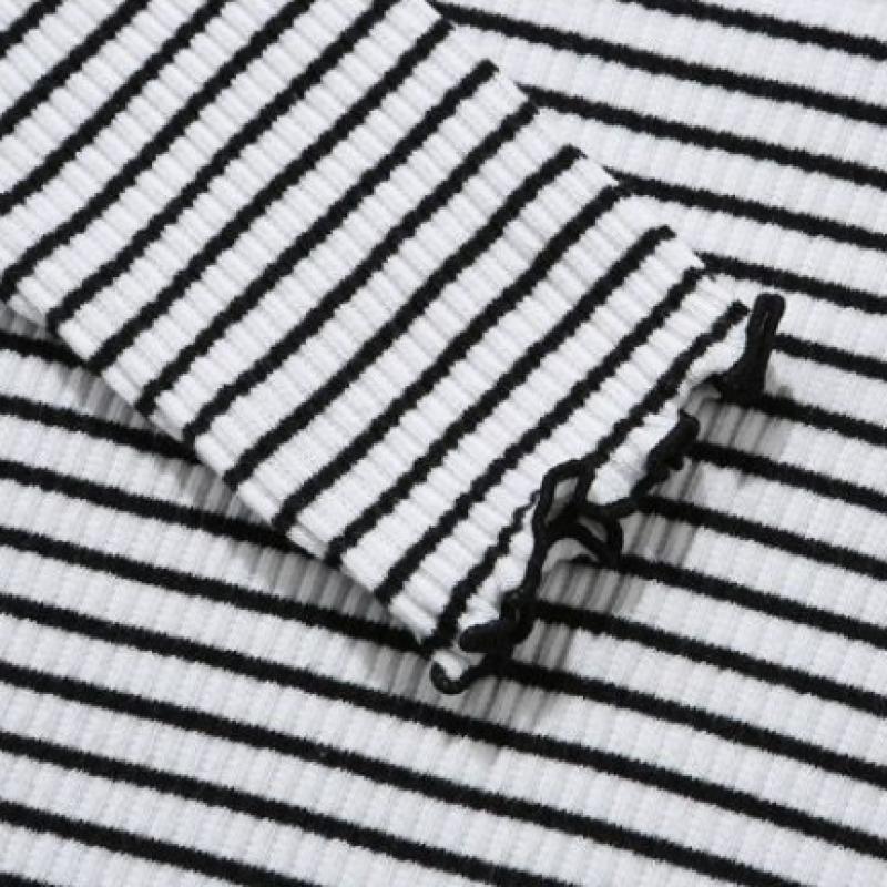 [romance] Girls  Ribbed T shirT Ow