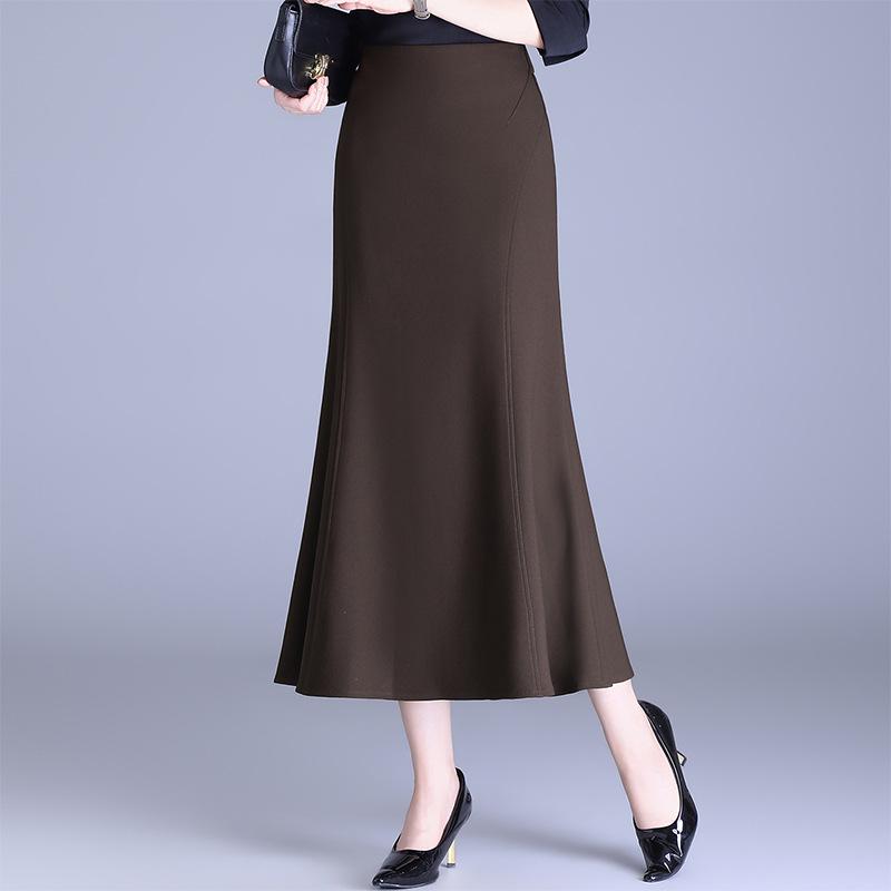 Chic 2026 High-Waisted Fishtail Skirt: Stylish & Versatile