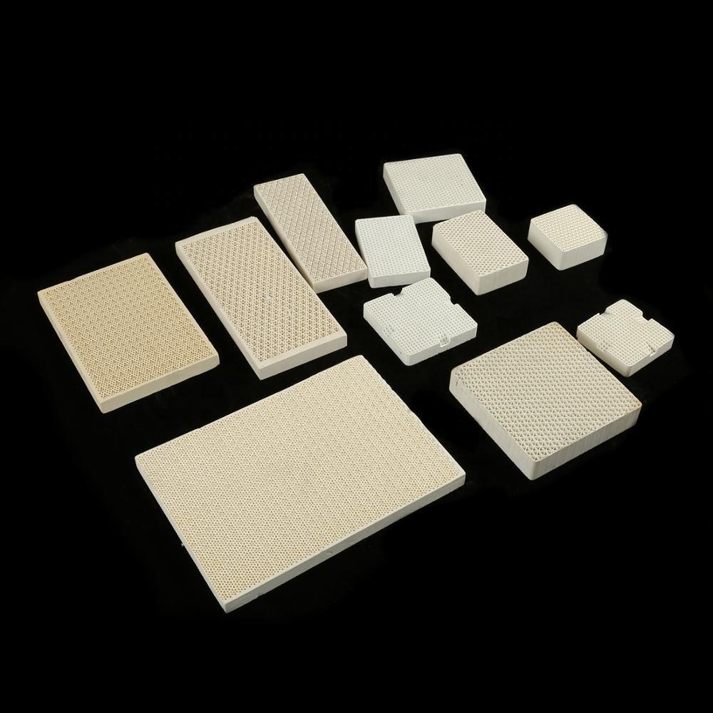 Gas Heater Parts Burning Honeycomb Ceramic Plate Infrared Burner Replacement