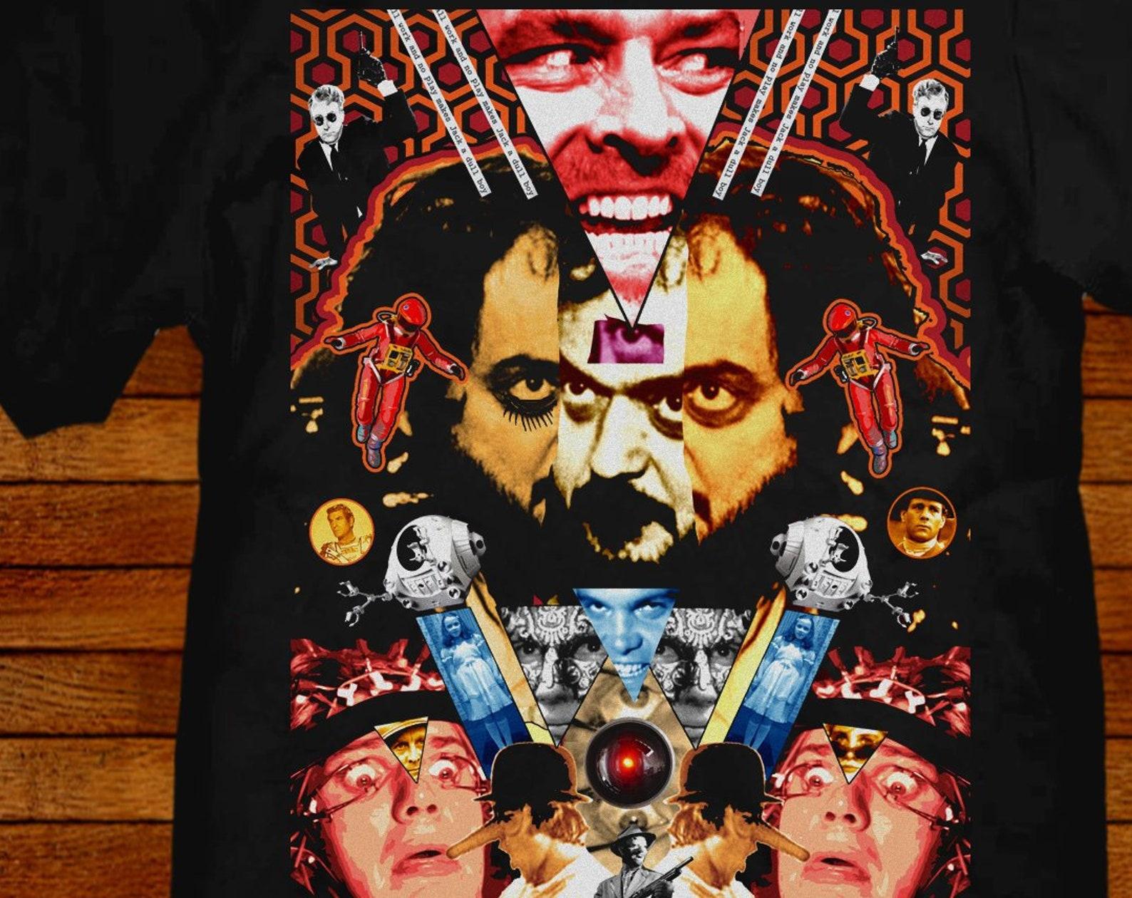 Stanley Kubrick Collage T shirt: Jared Swart Art S