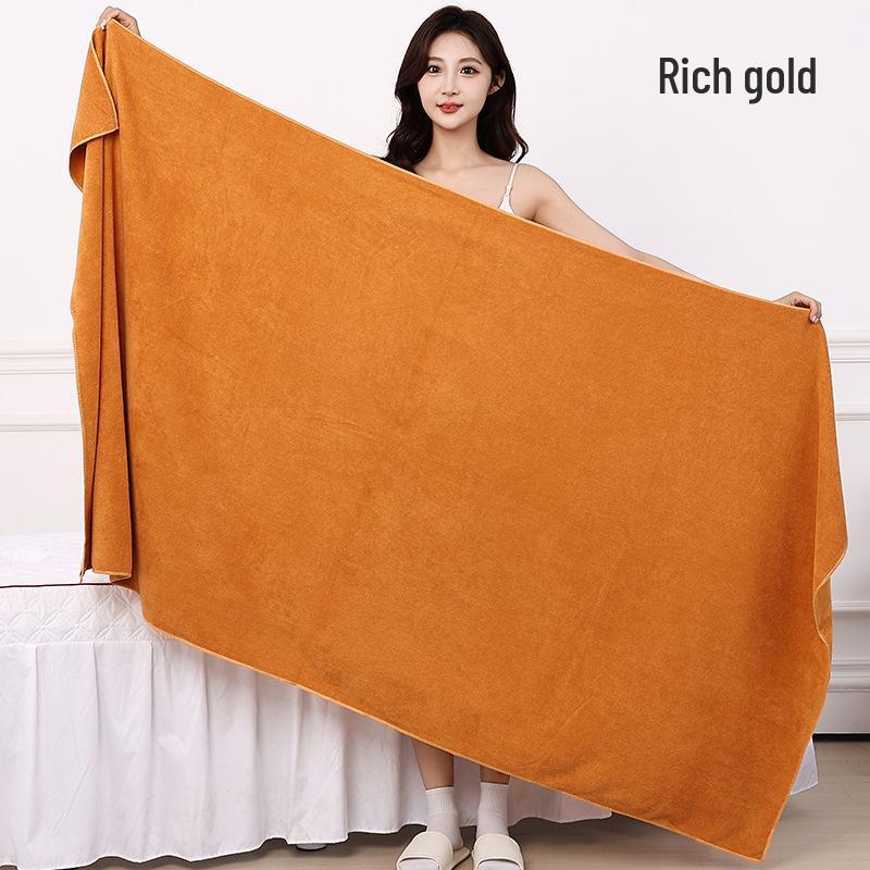 Customizable Large Water-Absorbent Massage Bed & Beach Towel Blanket