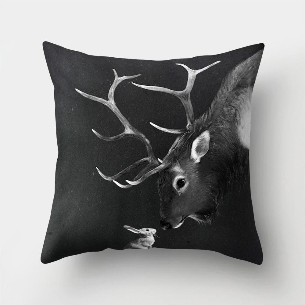 Office Pillow Cartoon Pattern Creative Home Polyester Yiwu Pillow Car Waist Pillow