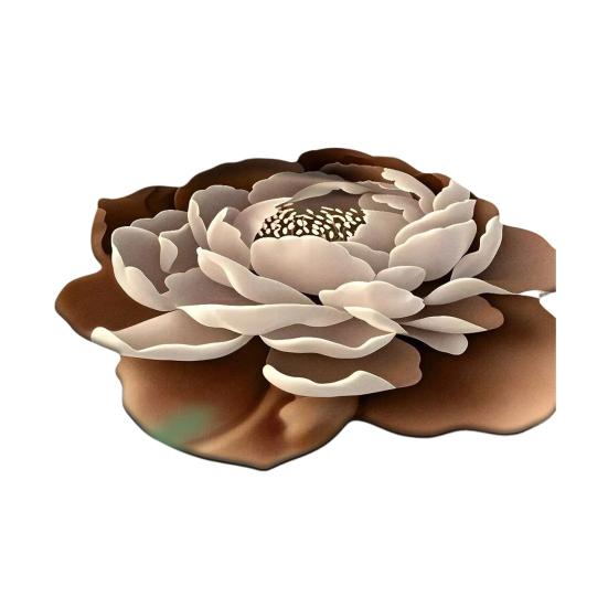 Yousheng Floor Mat Large Size Non-Slip Floral Plush Rug with 3D Visual Effect Easy Maintenance Floor Rug Living Room Bathroom Kitchen Decor