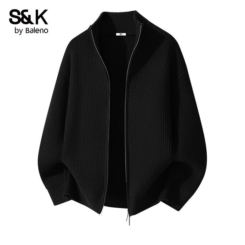 

Мужской вязаный кардиган Baleno S&K со стойкой 3XL