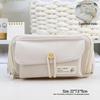 Japanese Style Cotton Rope Pencil Case - Large Capacity for Junior & Senior High School Students