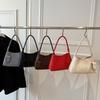PU Leather Woven Underarm Bag Women's Fashion and Leisure Hand-held Bag Large-capacity Shoulder Bags Handbags and Purses