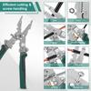 Foldable Wire Stripper with Voltage Tester Multifunctional Professional Electrician Pliers for Stripping Cutting Crimping
