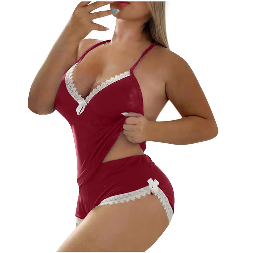Women's Fashion Sexy Lace Set Suit Color Wireless Bra Sexy Underwear Panties