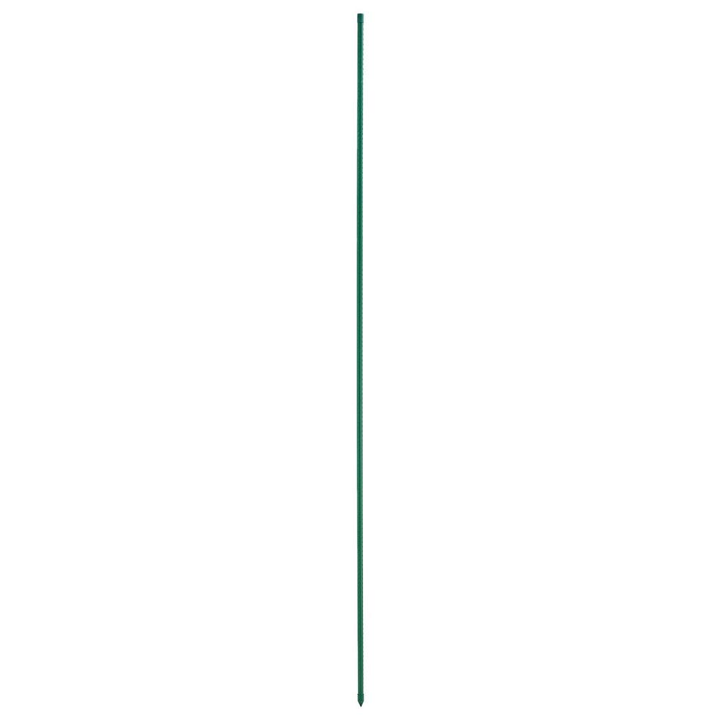 Garden Stakes, 25 Pack, 2100 Mm, Plastic Coated Metal Tomato Stakes, Garden Sticks for Plants Support, with Pointed End and Non-Slip Bumps for Growing