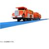 Plarail TS-19 Fire Truck Toy with Realistic Sounds and Lights, Compatible with Plarail Train Sets