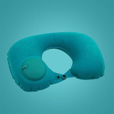 Inflatable Pillow Travel Portable Neck Pillow Press Inflatable Neck Pillow U-Shaped Pillow, Travel Neck Pillow Nap Pillow Airplane Pillow