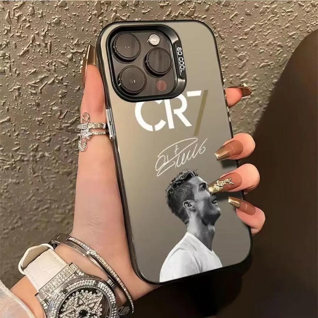 Mr Football C-cR7-R-Ronaldos Casing For Xiaomi Redmi 14C 13C 12C 12 10C 10 Note 14 13 12 Pro Plus 10 10s 11 11S 4G 5G Case Hard