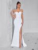 Women's Elegant Slimming High-Slit Evening Dress